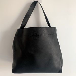 NEW, Authentic Tory Burch McGraw Hobo in Black